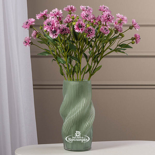 Искусственный букет Corn Flower 62 см розовый Edelman