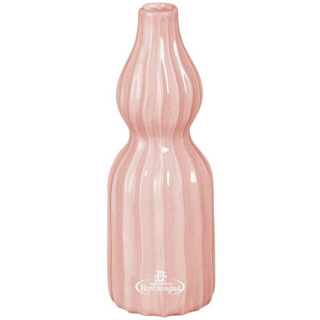 Керамическая ваза Syracuse 20 см розовая Edelman