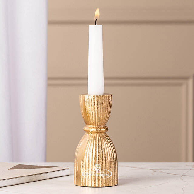 Декоративный подсвечник для одной свечи Surya 14 см Edelman