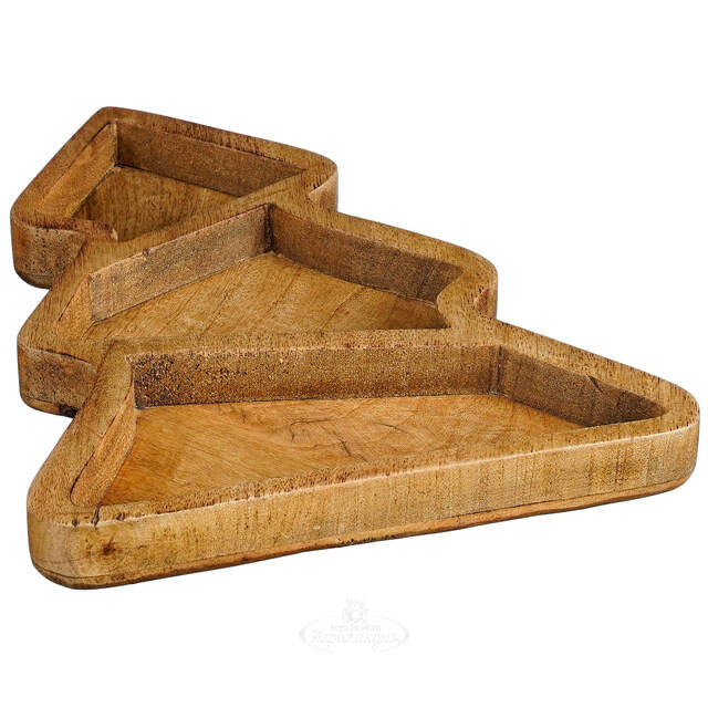 Менажница Елочка Джерси 28 см, дерево Edelman