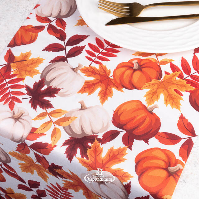 Ткань для декорирования Mellow Autumn: Pumpkin 270*28 см Edelman