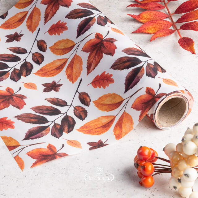 Ткань для декорирования Mellow Autumn: Leafall 270*28 см Edelman