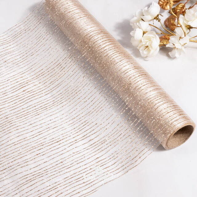 Ткань для декорирования Fili Preziose 270*28 см шампань Edelman