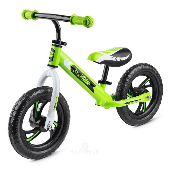 Беговел Small Rider Roadster EVA, колеса 12", зеленый Small Rider