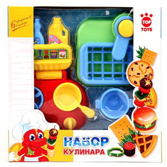 Игровой набор Кулинар 6 предметов Top Toys