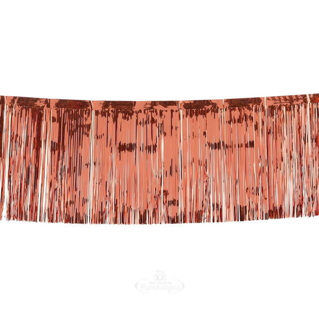 Новогодний Дождик Decoration 300*30 см коралловый Edelman