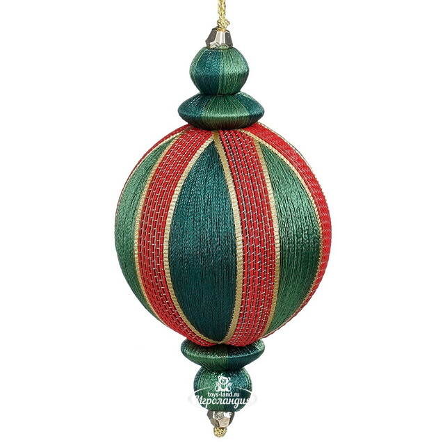 Елочный шар Ouverture: La Fenice 8 см зеленый Edelman