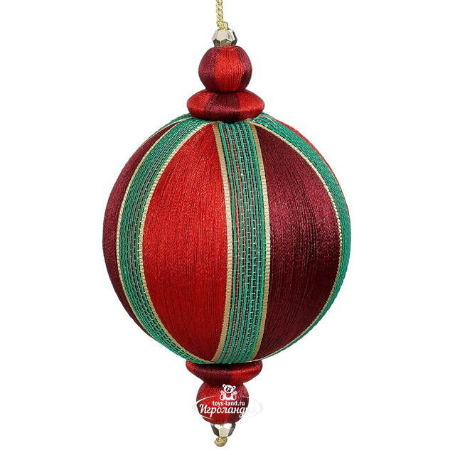 Елочный шар Ouverture: La Fenice 10 см красный Edelman