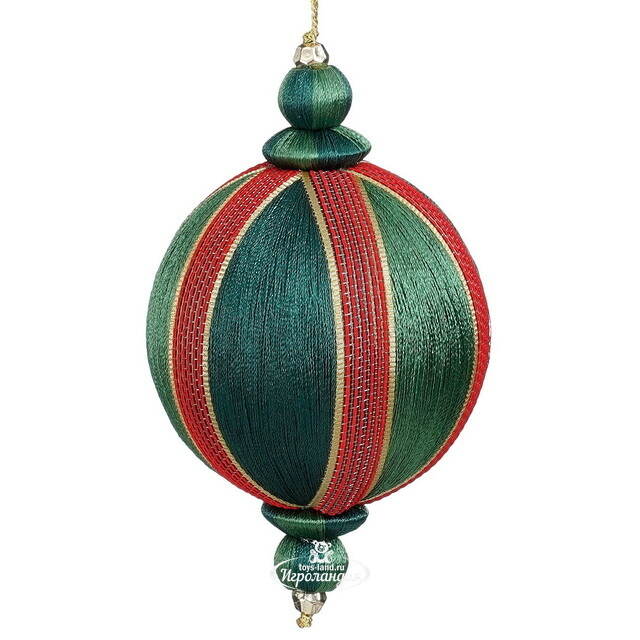 Елочный шар Ouverture: La Fenice 10 см зеленый Edelman