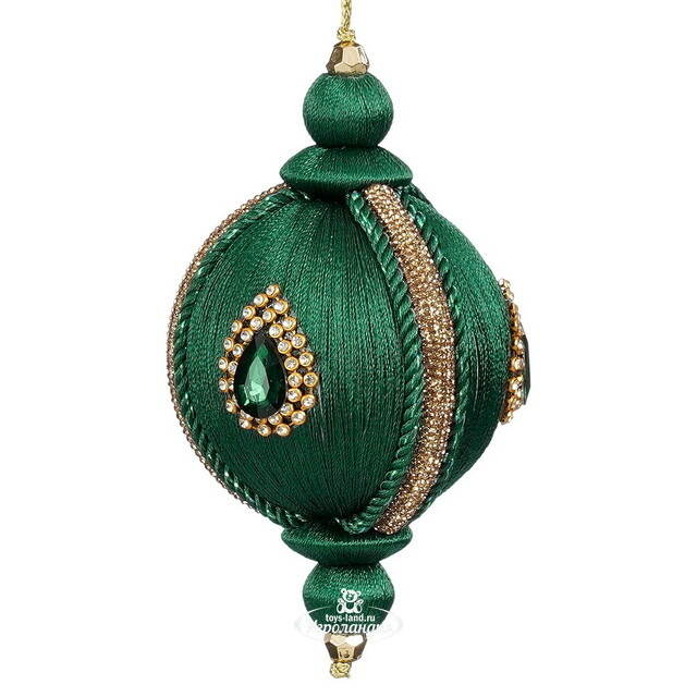 Елочный шар Ouverture: La Scala 8 см зеленый Edelman