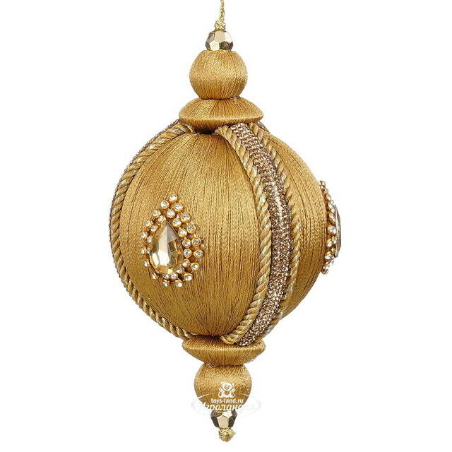 Елочный шар Ouverture: La Scala 8 см золотой Edelman