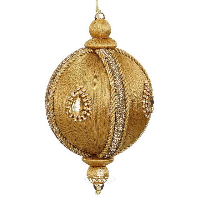 Елочный шар Ouverture: La Scala 10 см золотой Edelman