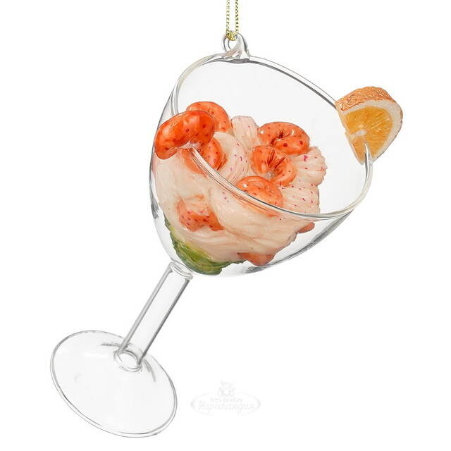 Елочная игрушка Sea Food Cocktail - San Marino 11 см Edelman