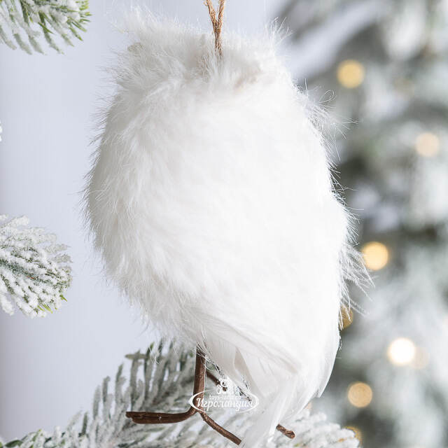 Елочная игрушка Сова Тесси 12 см Edelman