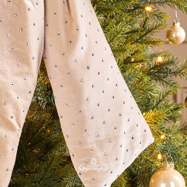 Бант на елку Bomont - Crystal Elegant 50*39 см кремовый Edelman