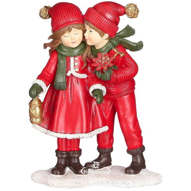 Новогодняя фигурка Детские секреты - Счастливое Рождество 19 см Edelman