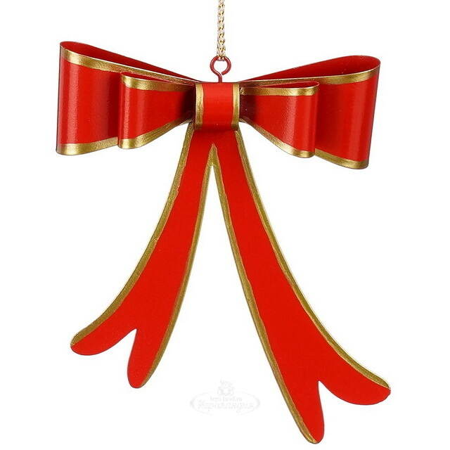 Елочные игрушки Банты Фрейлины Розали 12 см, 3 шт Edelman