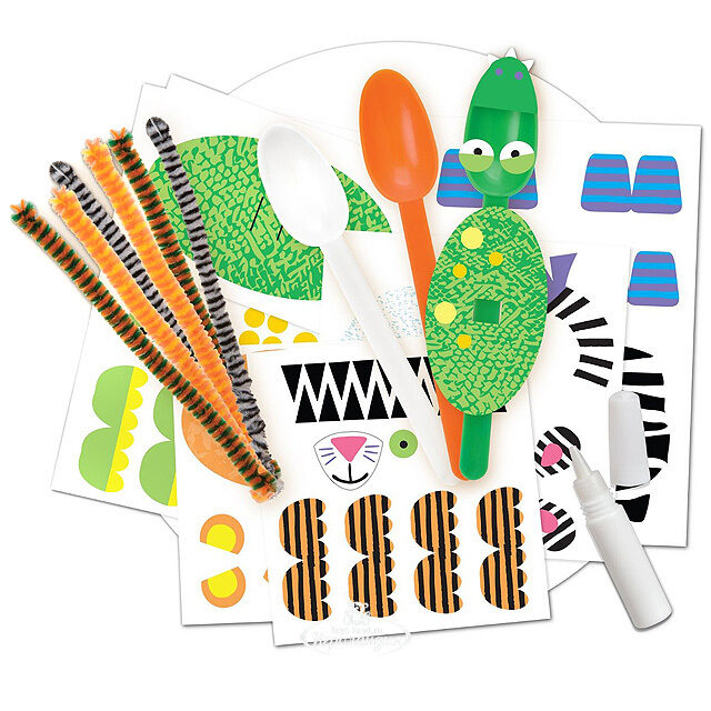 Набор для творчества POPS CRAFT Веселые зверюшки Alex