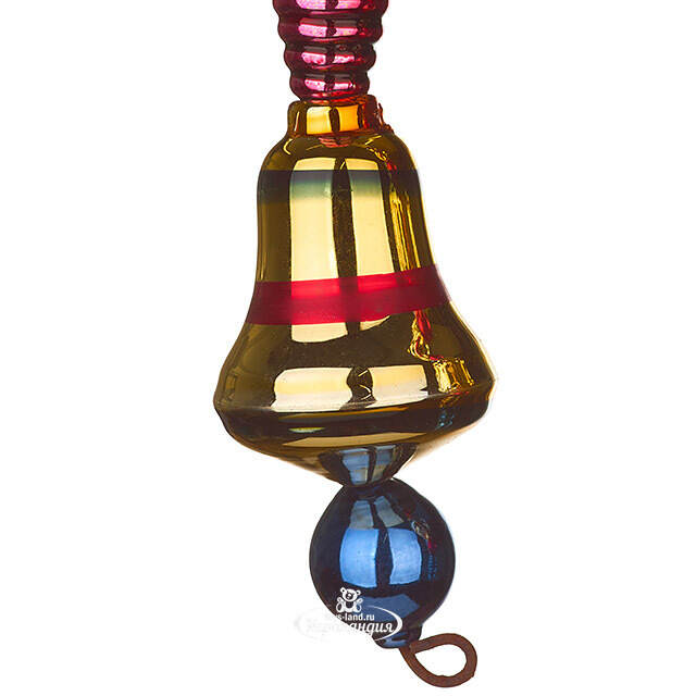 Набор стеклянных елочных игрушек Barnettby Grace 15 см, 3 шт Kaemingk