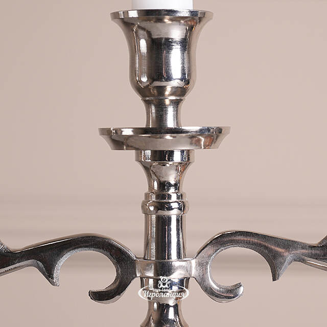 Подсвечник-канделябр на 3 свечи Авиньон 26 см Boltze