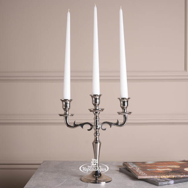 Подсвечник-канделябр на 3 свечи Авиньон 26 см Boltze