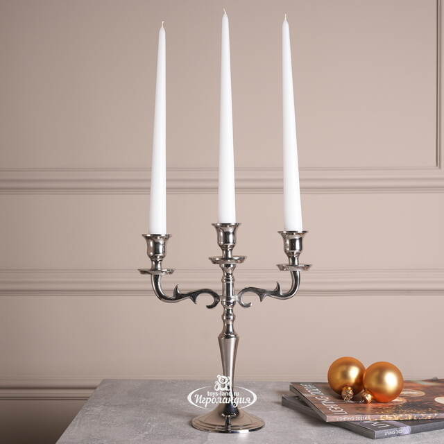 Подсвечник-канделябр на 3 свечи Авиньон 26 см Boltze