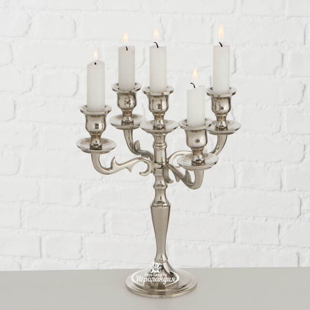 Подсвечник-канделябр на 5 свечей Авиньон 26 см Boltze