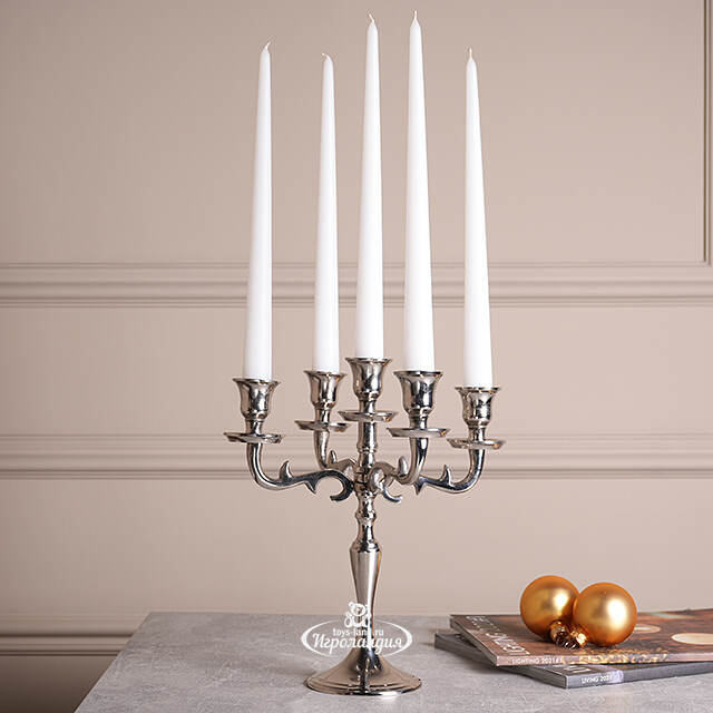 Подсвечник-канделябр на 5 свечей Авиньон 26 см Boltze