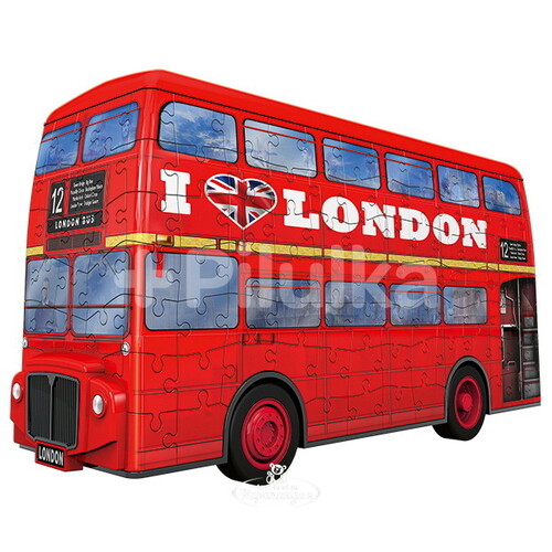 3D Пазл Автобус из Лондона, 216 элементов Ravensburger