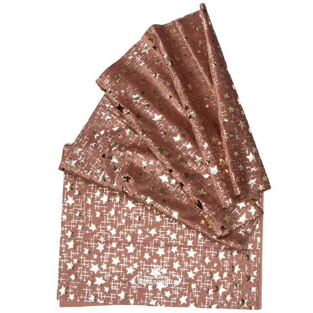 Новогодняя дорожка Rosantico - Звёздочки 270*48 см Due Esse Christmas