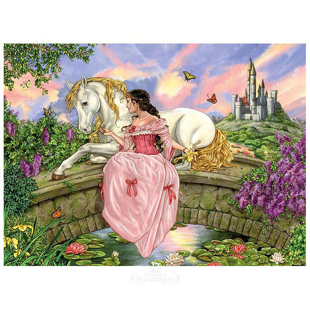 Пазл "Принцесса у пруда", 200 элементов Ravensburger (Равенсбургер)