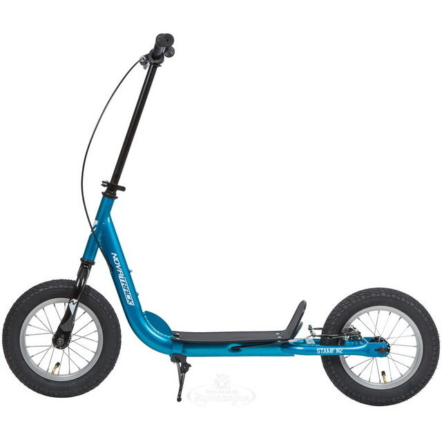 Самокат внедорожный Novatrack STAMP N2, синий, 12" Novatrack (Новатрэк)