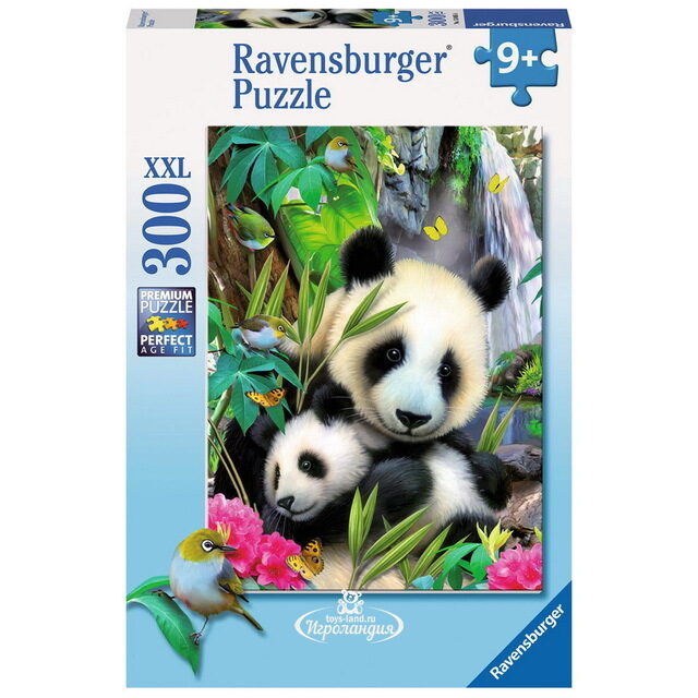 Пазл Панда, 300 элементов XXL Ravensburger