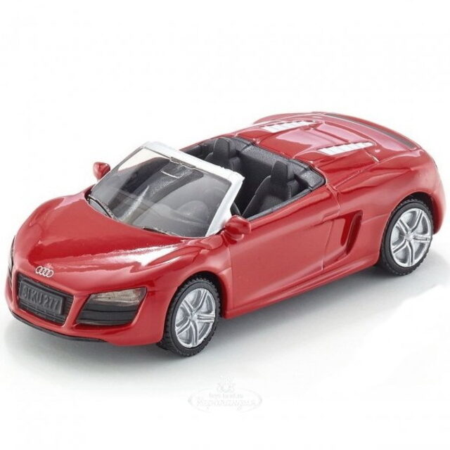 Кабриолет Audi R8 Spyder 1:55, 8 см SIKU