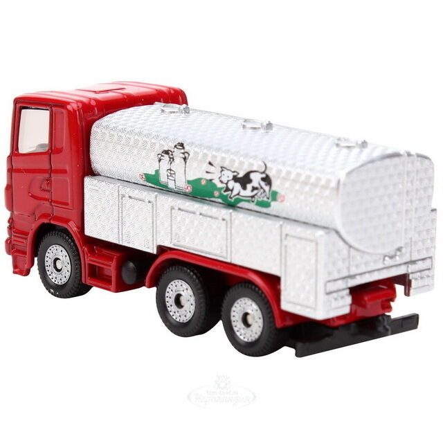 Модель грузовика молоковоза 1:87, 8 см SIKU