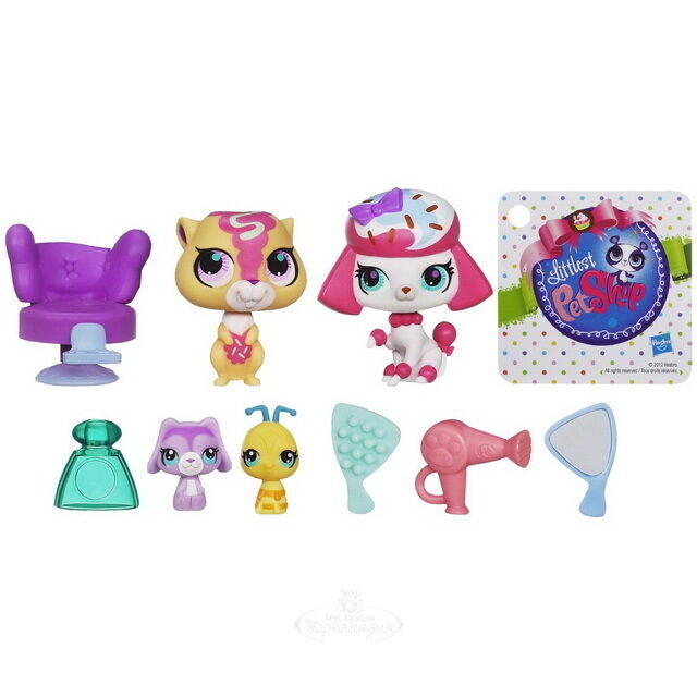 Игровой набор Мини-коллекция Littlest Pet Shop Hasbro