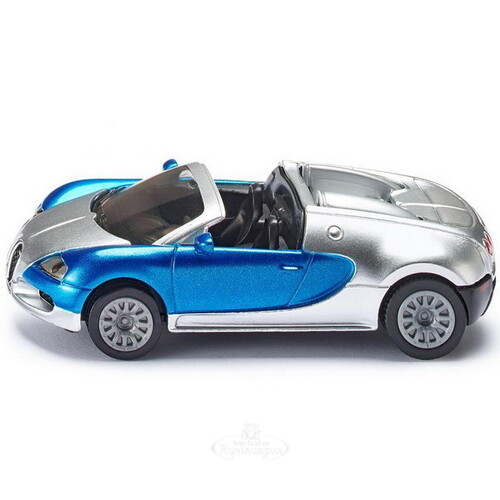 Кабриолет Bugatti Veyron Grand Sport 1:55, 8 см SIKU