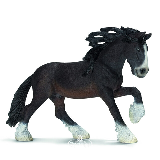 Фигурка Шайрский жеребец 17 см Schleich (Шляйх)