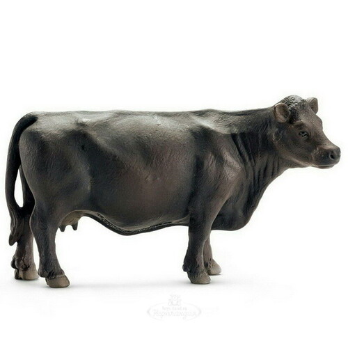 Фигурка Корова Чёрный Ангус 12 см Schleich
