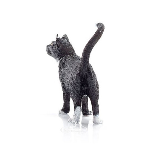 Фигурка Кошка черная, стоящая 6 см Schleich