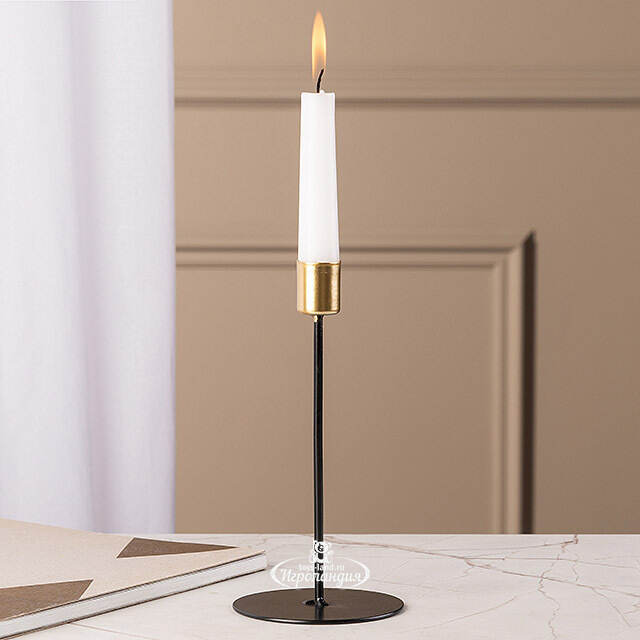 Металлический подсвечник Эдвин 21 см  Koopman