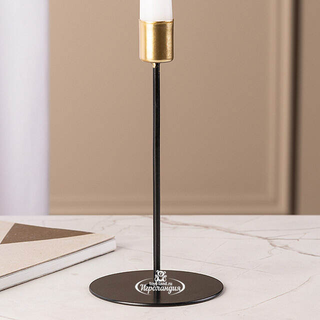 Металлический подсвечник Эдвин 21 см  Koopman