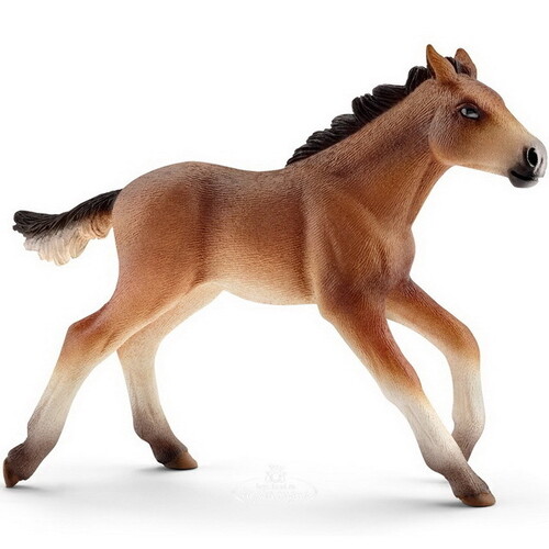 Фигурка Жеребенок лошади Мустанг 10 см Schleich