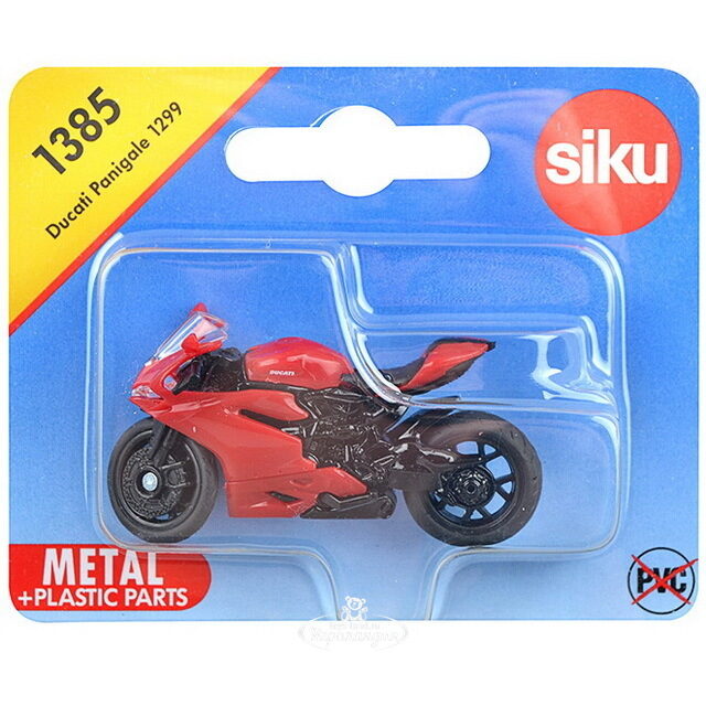 Модель мотоцикла Ducati Panigale 1299 1:87, 6 см SIKU