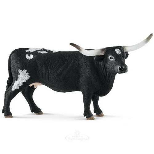 Фигурка Техасская корова Лонгхорн 14 см Schleich