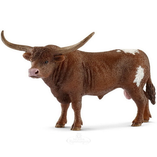 Фигурка Техасский бык Лонгхорн 14 см Schleich