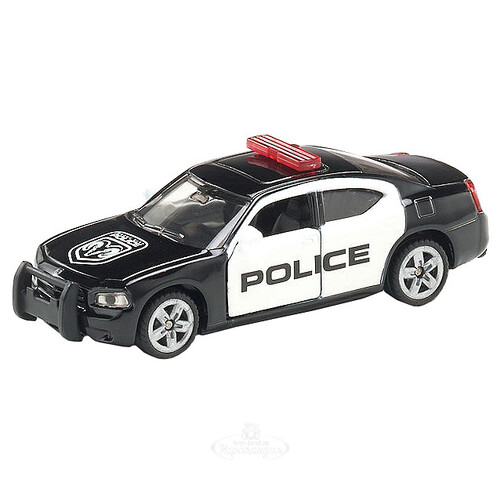 Американская полицейская машина 1:55, 9 см, металл SIKU