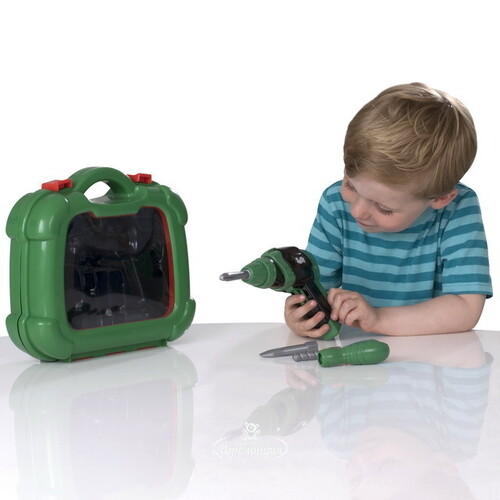 Детская дрель Smart в чемоданчике 28 см, со звуком HTI