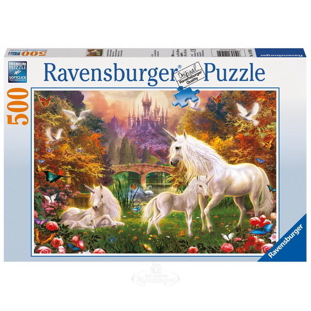 Пазл Волшебные единороги, 500 элементов Ravensburger (Равенсбургер)