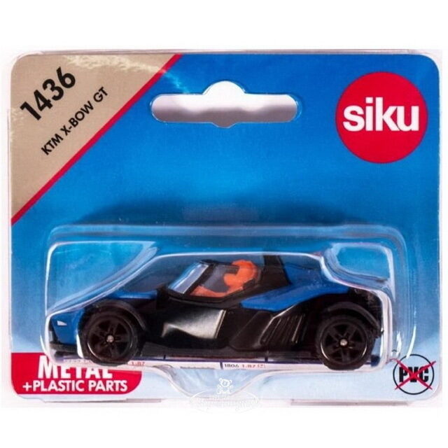 Модель машинки KTM X-BOW GT 1:55, 7 см SIKU